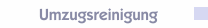 Umzugsreinigung